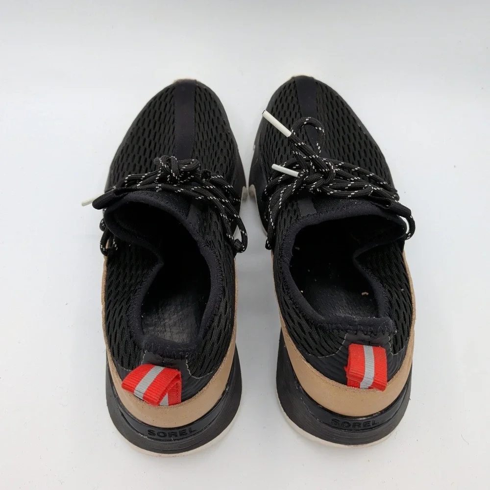 Sorel Kinetic Impact Lace Womens Sneakers Black Tan NL4953-010 Size 9 - Picture 6 of 8